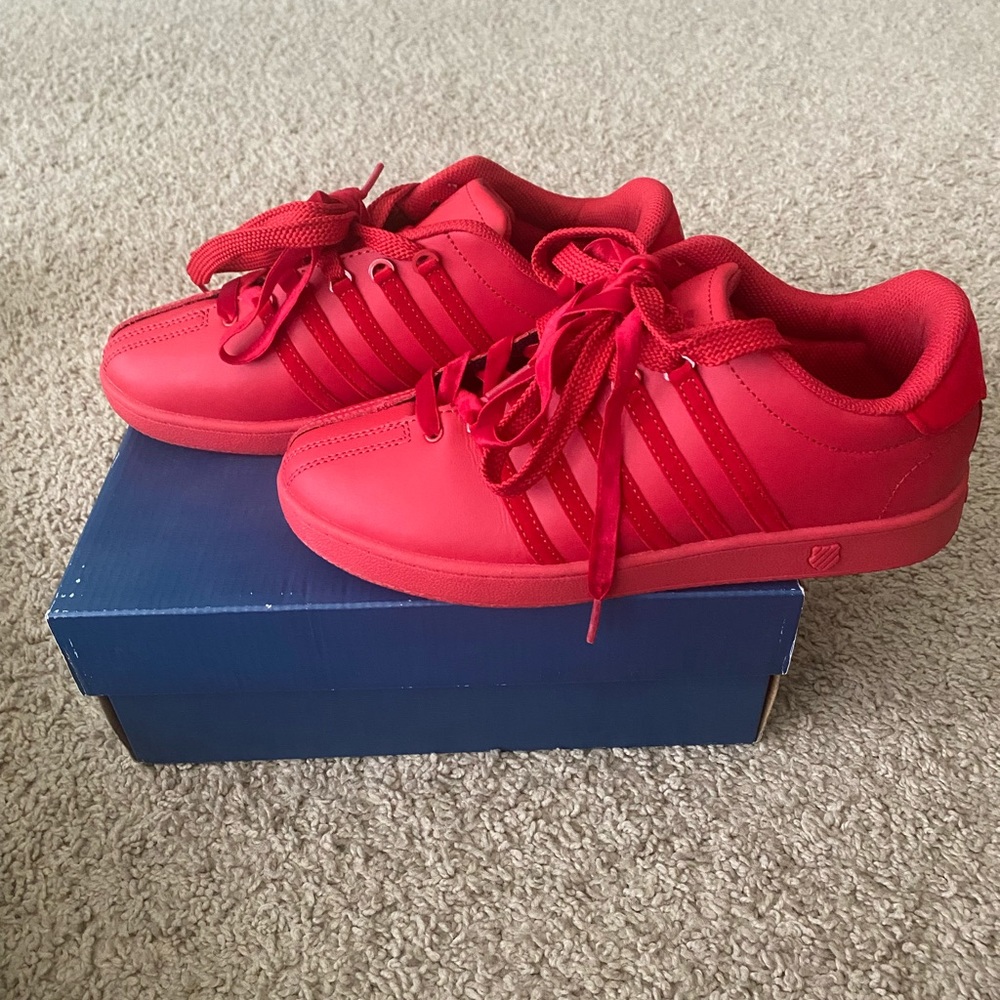 Red K-Swiss Sneakers